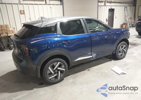 2025 Nissan Kicks Sv Fwd from USA, damaged, VIN 3N8AP6CA3SL357304